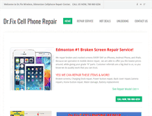 Tablet Screenshot of drfix.ca